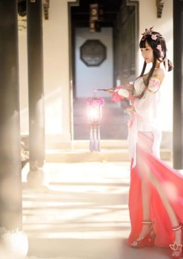 王者荣耀 甄姬 游园惊梦cosplay图片(1)