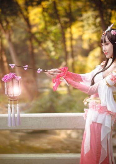 王者荣耀 甄姬 游园惊梦cosplay图片(1)