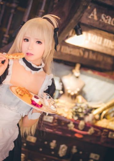 缘之空 穹妹女仆 cosplay