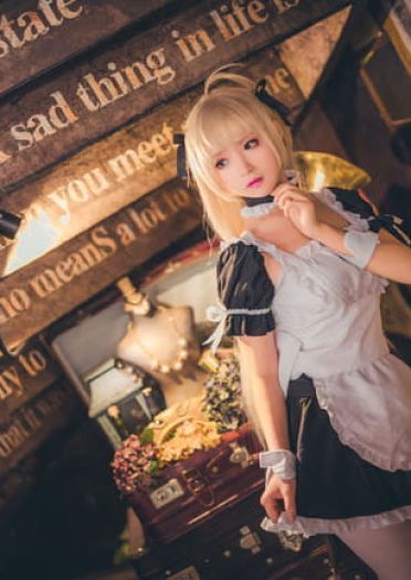 缘之空 穹妹女仆 cosplay