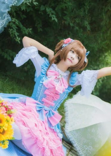 魔卡少女樱 小樱下午茶 cosplay