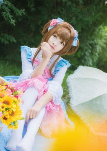 魔卡少女樱 小樱下午茶 cosplay