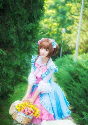 魔卡少女樱 小樱下午茶 cosplay