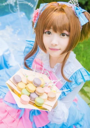 魔卡少女樱 小樱下午茶 cosplay
