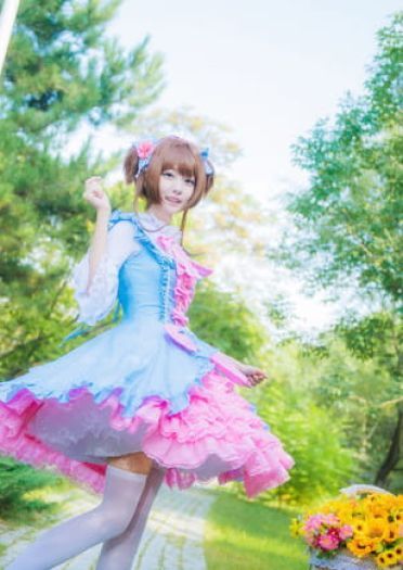 魔卡少女樱 小樱下午茶 cosplay