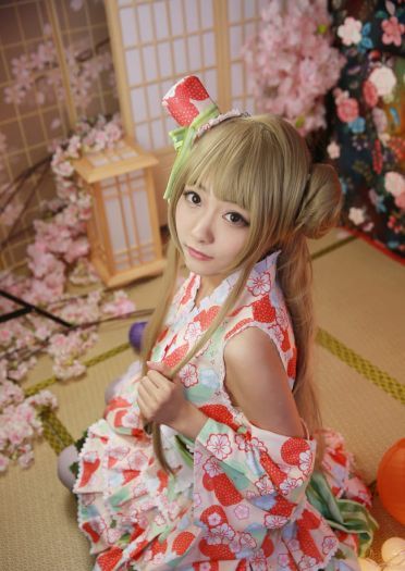 love live 南小鸟 浴衣觉醒 cosplay