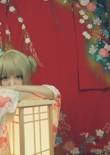 love live 南小鸟 浴衣觉醒 cosplay