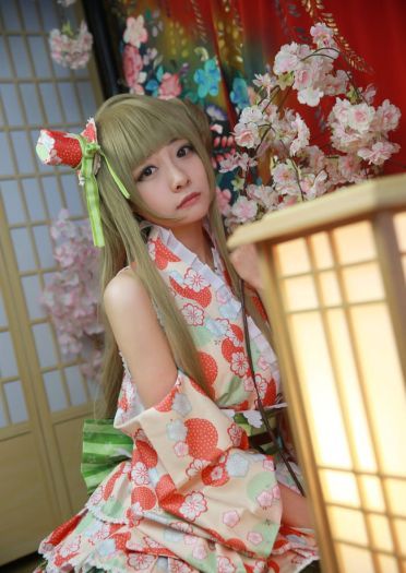 love live 南小鸟 浴衣觉醒 cosplay