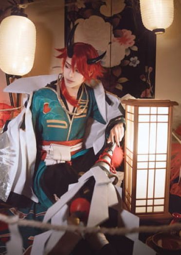 网易手游阴阳师 夜叉 cosplay图片