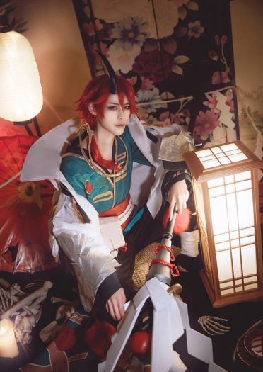 网易手游阴阳师 夜叉 cosplay图片