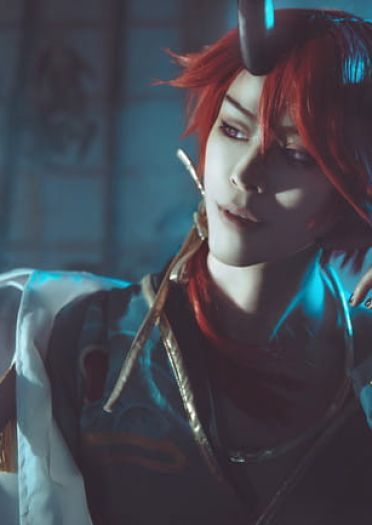 网易手游阴阳师 夜叉 cosplay图片