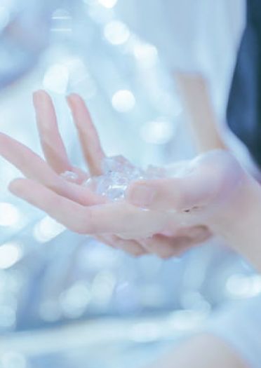 宝石之国 南极石cosplay图片