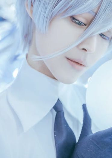 宝石之国 南极石cosplay图片