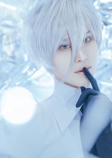 宝石之国 南极石cosplay图片