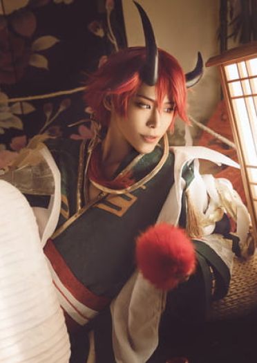 网易手游阴阳师 夜叉 cosplay图片