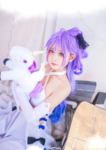 碧蓝航线 最强奶妈独角兽 cosplay