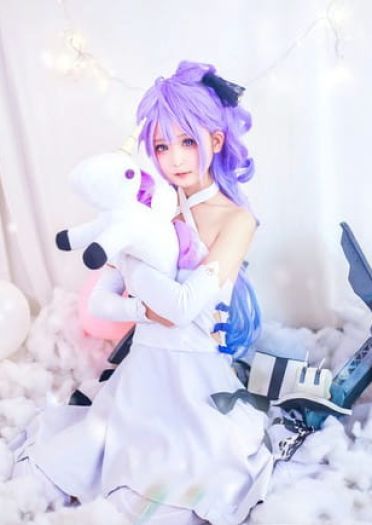 碧蓝航线 最强奶妈独角兽 cosplay