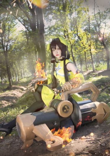 王者荣耀 孙尚香 cosplay图片