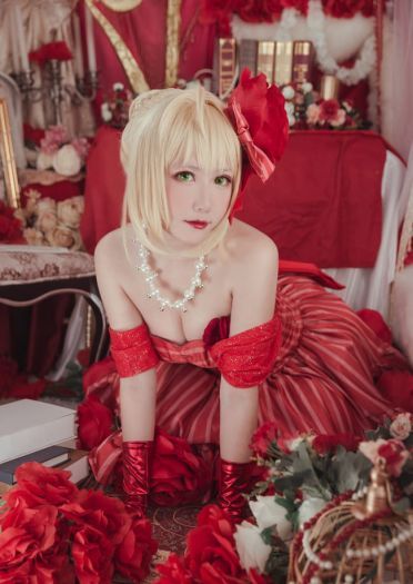 Fate Grand Order 暴君尼禄 cosplay图片