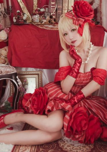 Fate Grand Order 暴君尼禄 cosplay图片