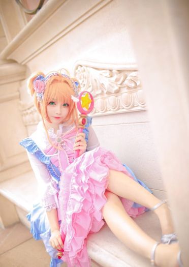 魔卡少女樱 木之本樱cosplay图片(1)
