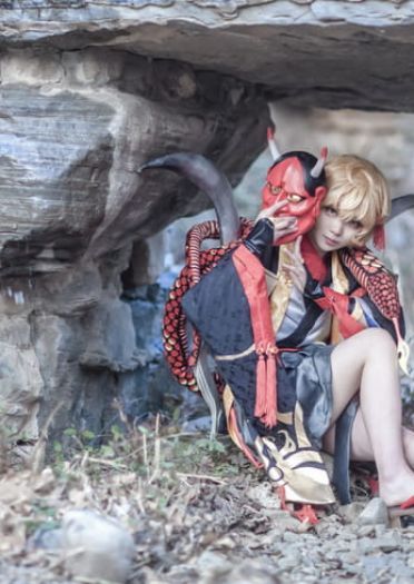 网易手游阴阳师 般若 cosplay图片