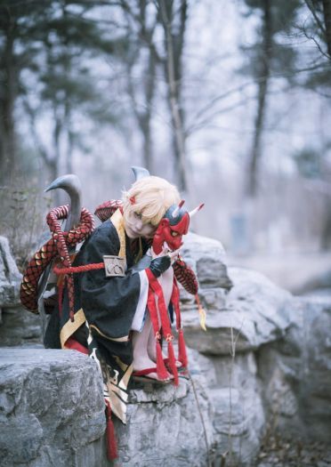 网易手游阴阳师 般若 cosplay图片