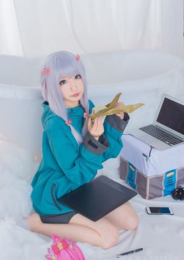 埃罗芒阿老师 和泉纱雾 cosplay图片
