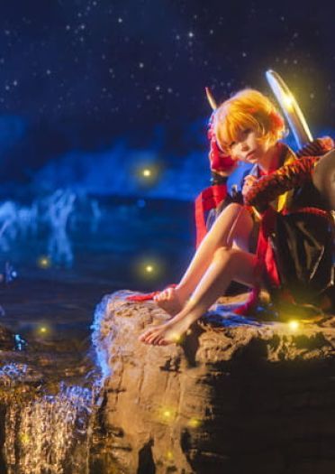 网易手游阴阳师 般若 cosplay图片