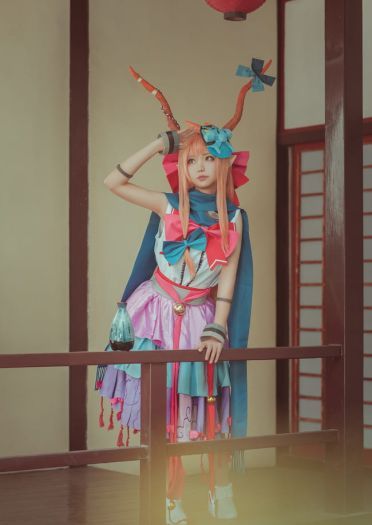 东方Project 伊吹萃香cosplay图片