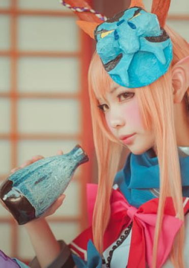 东方Project 伊吹萃香cosplay图片