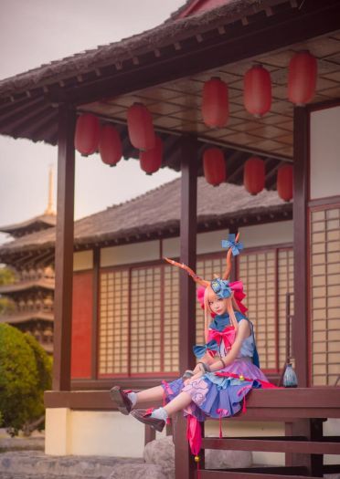 东方Project 伊吹萃香cosplay图片