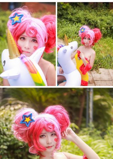 王者荣耀 重回纯真年代 小乔缤纷独角兽