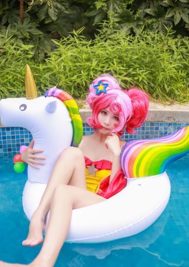 王者荣耀 重回纯真年代 小乔缤纷独角兽