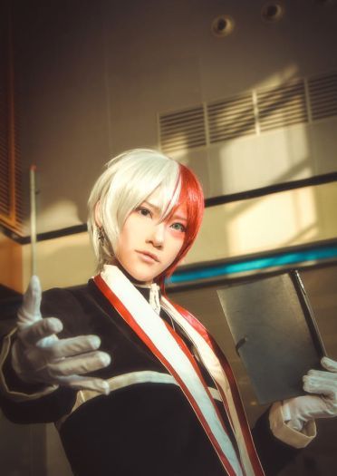 我的英雄学院 神父paro 轰焦冻 cosplay