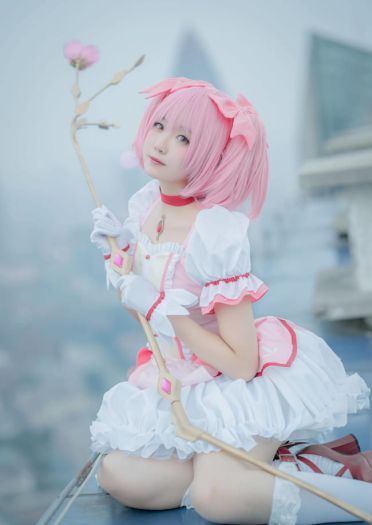 魔法少女小圆 魔法和奇迹都是存在的 鹿目圆香 cosplay
