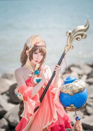 王者荣耀 沧海之曜大乔 cosplay