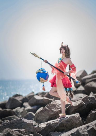 王者荣耀 沧海之曜大乔 cosplay