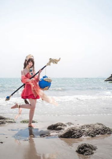 王者荣耀 沧海之曜大乔 cosplay
