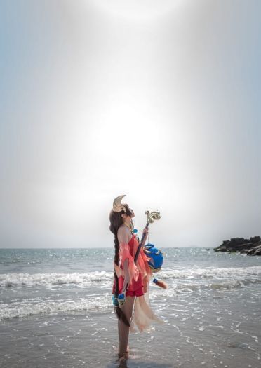 王者荣耀 沧海之曜大乔 cosplay