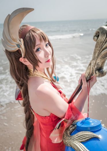 王者荣耀 沧海之曜大乔 cosplay