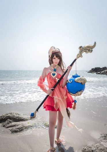 王者荣耀 沧海之曜大乔 cosplay
