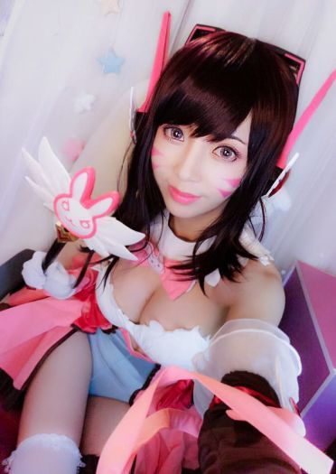 守望先锋 D.VA魔法少女 cosplay
