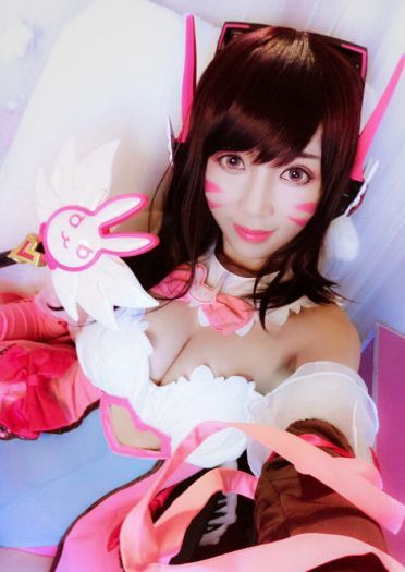 守望先锋 D.VA魔法少女 cosplay