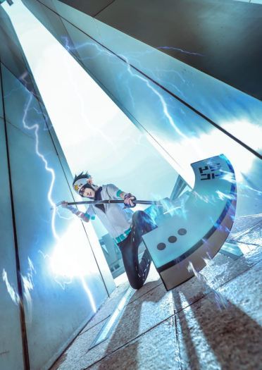 凹凸世界 雷狮x安迷修 cosplay