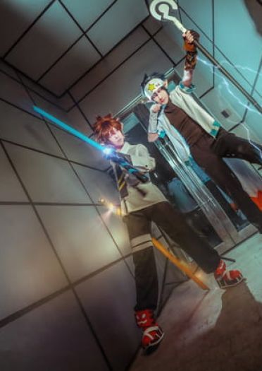 凹凸世界 雷狮x安迷修 cosplay