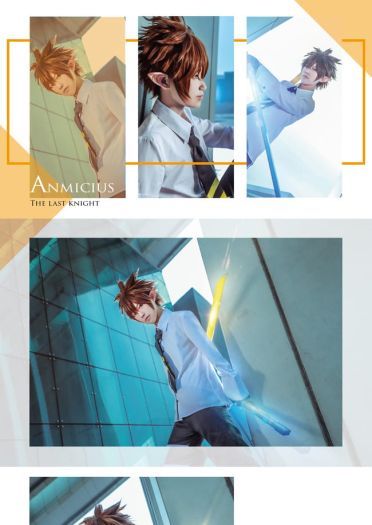 凹凸世界 雷狮x安迷修 cosplay