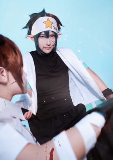 凹凸世界 雷狮x安迷修 cosplay