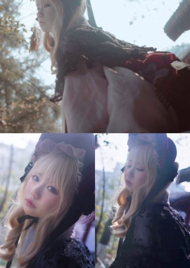 蔷薇少女 真红cosplay