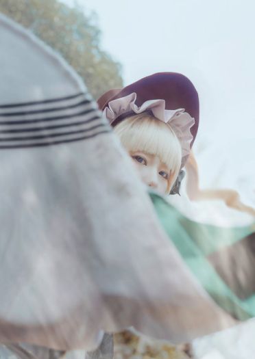 蔷薇少女 真红cosplay